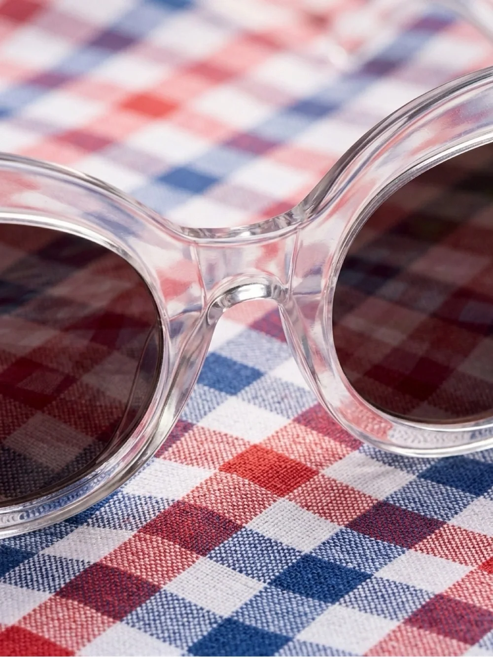 Crap eyewear Clear Frame Sunglasses - Transparent Fashion Shades